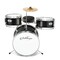 Ashthorpe 3-Piece Complete Kids Drum Set - Beginner Kit with 14" Bass, Adjustable Throne, Cymbal, Pedal & Drumsticks